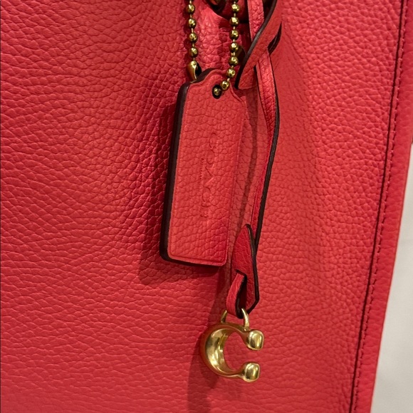 Coach Bag Tyler Carryall 28 Pink Small Tote - Picture 5 of 17